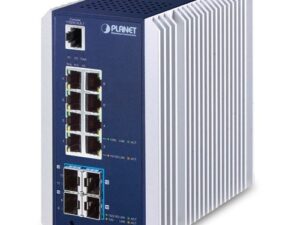 Planet IGS-6325-8T4X 8 x 10/100/1000Base-T + 4 x 10G SFP+ L3 Managed Industrial Switch