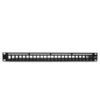 Link US-3002SA Shield Unload Staggered PATCH PANEL 24 PORT (1U) w/lable, management