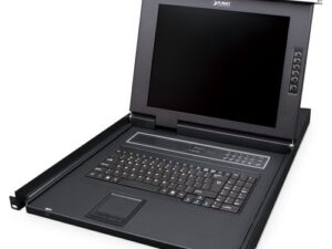 Planet IKVM-210-16M 17" 16-Port Combo VGA LCD IP KVM Switch