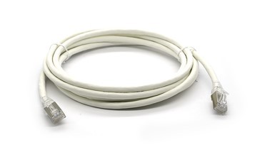 Link US-5103SLZ-1 Shield CAT 6 RJ45 - RJ45 Patch Cord, LSZH 3 M. สีขาว