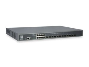 Levelone GTL-2091 8GE + 12 x 10Gb SFP+ RPSU L3 Managed Switch
