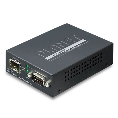 Planet ICS-115A RS232/RS422/RS485 Serial Device Server with 100BASE-FX SFP