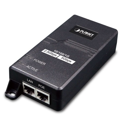 Planet POE-165 2.5G/5GBase-T 802.3at PoE+ Injector