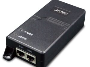 Planet POE-172 Single-Port 10/100/1000Mbps Ultra PoE Injector (60 Watts, internal PWR)
