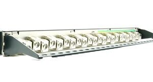 338.jpg Link US-3324S Shield CAT 6A PATCH PANEL 24 Port, Auto Shutter w/Cable Management