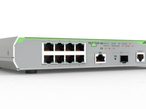 3526.jpg Allied Telesis AT-GS970EMX/10-50 8-port 10/100/1000T switch with 1x 1/2.5/5/10 Gigabit copper uplink, 1x SFP/SFP+ slot