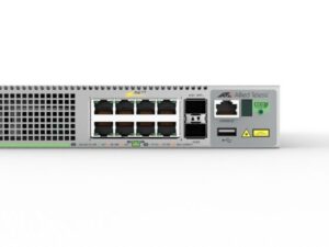 Allied Telesis AT-GS980MX/10HSm-30 8 x 100M/1/2.5/5G PoE++ ports, and 2 x 10G uplinks.