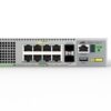 Allied Telesis AT-GS980MX/10HSm-50 8 x 100M/1/2.5/5G PoE++ ports, and 2 x 10G uplinks.