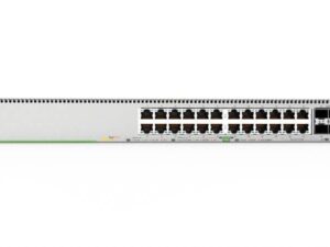 Allied Telesis AT-GS980MX/28PSm-10 20 x 100M/1G PoE+ ports, 4 x 100M/1G/2.5G/5G PoE+ ports, and 4 x 10G uplinks