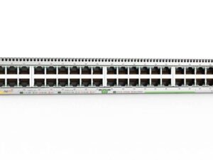 Allied Telesis AT-GS980MX/52PSm-40 40 x 100M/1G PoE+ ports, 8 x 100M/1G/2.5G/5G PoE+ ports, and 4 x 10G uplinks