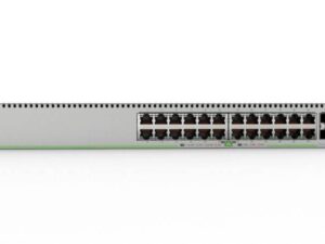 Allied Telesis AT-GS980MX/28-30  stackable Gigabit Layer 3 Lite switch features 24 x 100M/1G ports, and 4 x 10G uplinks