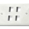 Link US-2314 SHINY FACE PLATE 4 PORT