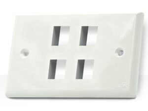 Link US-2314 SHINY FACE PLATE 4 PORT