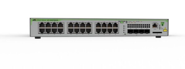 Allied Telesis AT-GS970M/28-30 24-port 10/100/1000T managed switch with 4 SFP ports