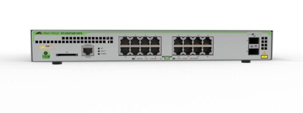 Allied Telesis AT-GS970M/18PS-R-10 16-port 10/100/1000T PoE+ managed switch with 2 SFP ports