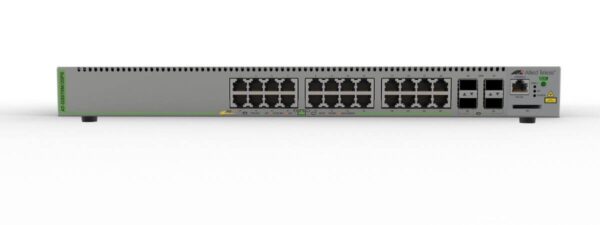 Allied Telesis AT-GS970M/28PS-50 24-port 10/100/1000T PoE+ managed switch with 4 SFP ports