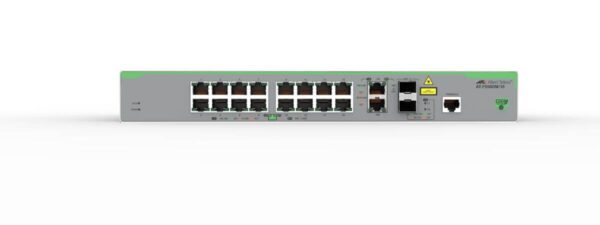 Allied Telesis AT-FS980M/18-50 16-port 10/100TX switch with 2 combo (10/100/1000T or 100/1000X SFP) uplink ports