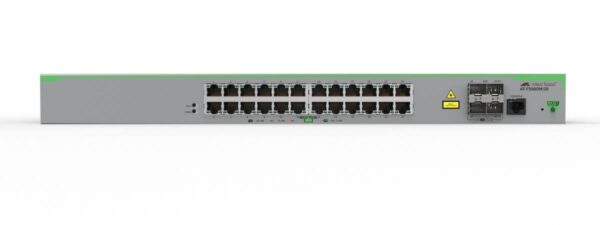 Allied Telesis AT-FS980M/28-40 24-port 10/100TX stackable switch with 4 x 100/1000X SFP uplink/stacking ports