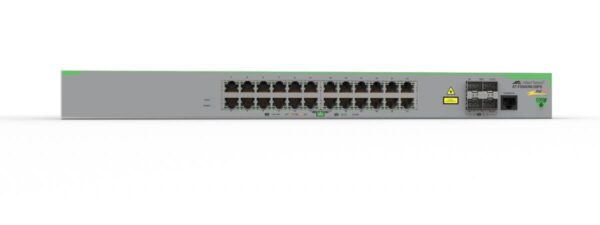 Allied Telesis AT-FS980M/28PS-50 24-port 10/100TX PoE+ stackable switch with 4 x 100/1000X SFP uplink/stacking ports