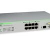 Allied Telesis AT-GS950/8-50 8-port 10/100/1000T eco-friendly WebSmart switch with 2 SFP combo ports