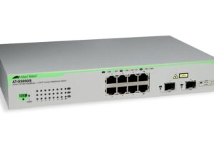 3706.jpg Allied Telesis AT-GS950/8-50 8-port 10/100/1000T eco-friendly WebSmart switch with 2 SFP combo ports