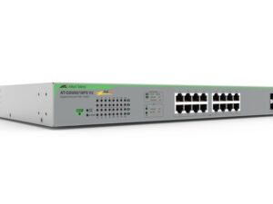 3728.jpg Allied Telesis AT-GS950/18PS V2-30 16-port 10/100/1000T PoE (16 PoE Enabled) WebSmart switch with 2 SFP ports