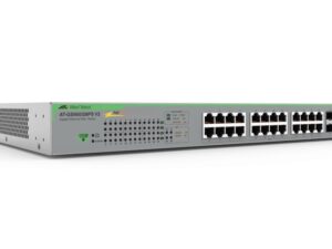 3734.jpg Allied Telesis AT-GS950/28PS V2-40 24-port 10/100/1000T PoE (24 PoE Enabled) WebSmart switch with 4 SFP ports