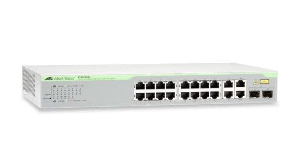 3742.jpg Allied Telesis AT-FS750/20-30 16-port 10/100TX + 2 10/100/1000T + 2 SFP/1000T Combo Ports