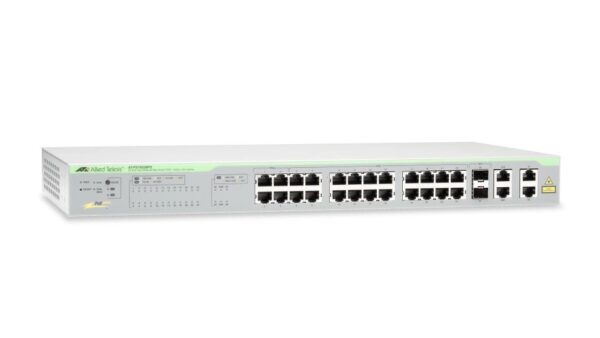 3751.jpg Allied Telesis AT-FS750/28PS-10 24-port 10/100TX POE + 2 10/100/1000T + 2 SFP/1000T Combo Ports