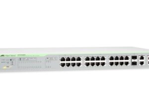 3753.jpg Allied Telesis AT-FS750/28PS-40 24-port 10/100TX POE + 2 10/100/1000T + 2 SFP/1000T Combo Ports