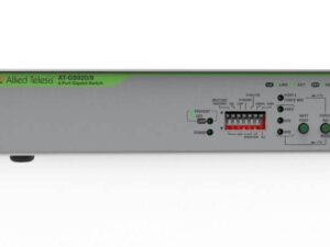 Allied Telesis AT-GS920/8-40 Unmanaged switch with 8 x 10/100/1000T ports, internal PSU and DIP switches