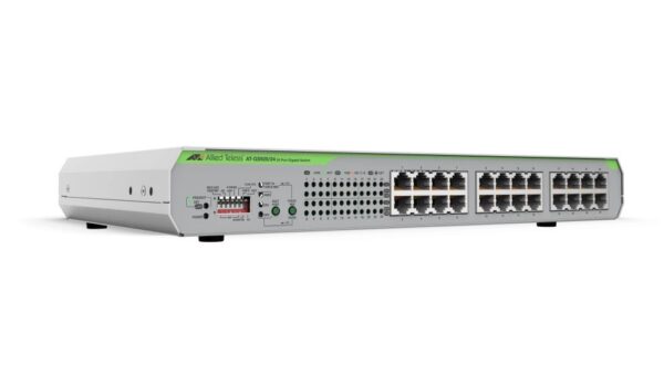 3776.jpg Allied Telesis AT-GS920/24-10 Unmanaged switch with 24 x 10/100/1000T ports, internal PSU and DIP switches