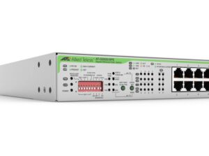 3786.jpg Allied Telesis AT-GS920/8PS-10 Compact 8-port 10/100/1000T POE+ unmanaged switch with DIP-switch