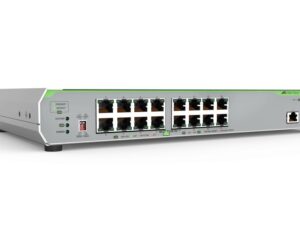 Allied Telesis AT-GS910/18XST-10 16-port 10M/100M/1 Gigabit and 1-port 100M/1/2.5/5/10 Gigabit copper uplink with 1-SFP/SFP+slot
