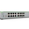 Allied Telesis AT-GS910/18XST-30 16-port 10M/100M/1 Gigabit and 1-port 100M/1/2.5/5/10 Gigabit copper uplink with 1-SFP/SFP+slot