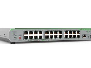 3854.jpg Allied Telesis AT-GS910/26XST-40 24-port 10M/100M/1 Gigabit and 1-port 100M/1/2.5/5/10 Gigabit copper uplink with 1-SFP/SFP+slot