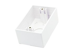 Link US-2016 Plastic WALL BOX 2 X 4” (ลึก 47 mm) (White)