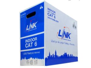 Link US-9106BLSZH CAT 6 UTP (250 MHz) w/Cross Filler, 23 AWG, LSZH