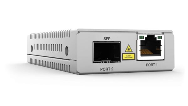 4043.jpg Allied Telesis AT-MMC1000/SP-960 1000T to 100/1000X SFP Media Converter