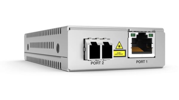 4063.jpg Allied Telesis AT-MMC2000LX/LC-960 10/100/1000T to 1000LX/LC Single Mode Mini Media and Rate Converter