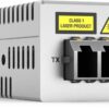 Allied Telesis AT-DMC1000/LC-50 1000T to 1000SX/LC Gigabit Ethernet Media Converter, EU Power Cord