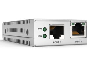 4127.jpg Allied Telesis AT-MMC6005-60 10/100/1000T over VDSL2 (RJ-11) Mini Media and Rate Converters, Multi Country Power Adapter