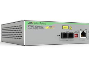4138.jpg Allied Telesis AT-PC2000/SC-960 10/100/1000T PoE+ to 1000SX/SC media converter