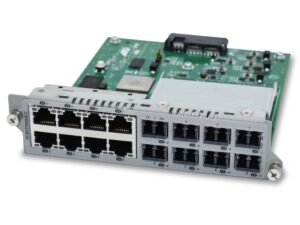 Allied Telesis AT-MCF3000/8LC 8 port 1G LC to 10/100/1000TX Media Conversion blade for the MCF3000 Series Chassis