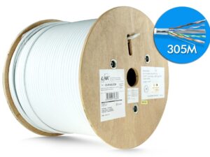 Link US-9136LSZH CAT 6 F/UTP ULTRA SHIELD w/Cross Filler, 23 AWG, LSZH
