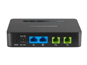 Grandstream HT-812 Powerful 2-port ATA with Gigabit NAT Router