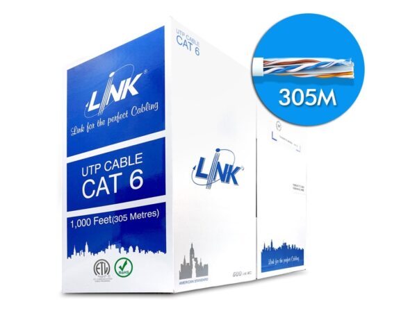 44.jpg Link US-9106OUT CAT 6 UTP, PE OUTDOOR w/Filler, 23 AWG (Double Jacket)