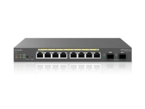EnGenius EWS2910P-FIT Gigabit 8-Port 55W PoE+ Switch with 2 SFP Ports