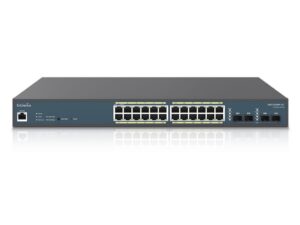EnGenius EWS7928P-FIT 24-Port Gigabit 240W PoE+ Switch with 4 SFP Ports