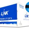 Link US-9106MD CAT 6 UTP, PE OUTDOOR, 23 AWG, w/Drop Wire (Double Jacket)